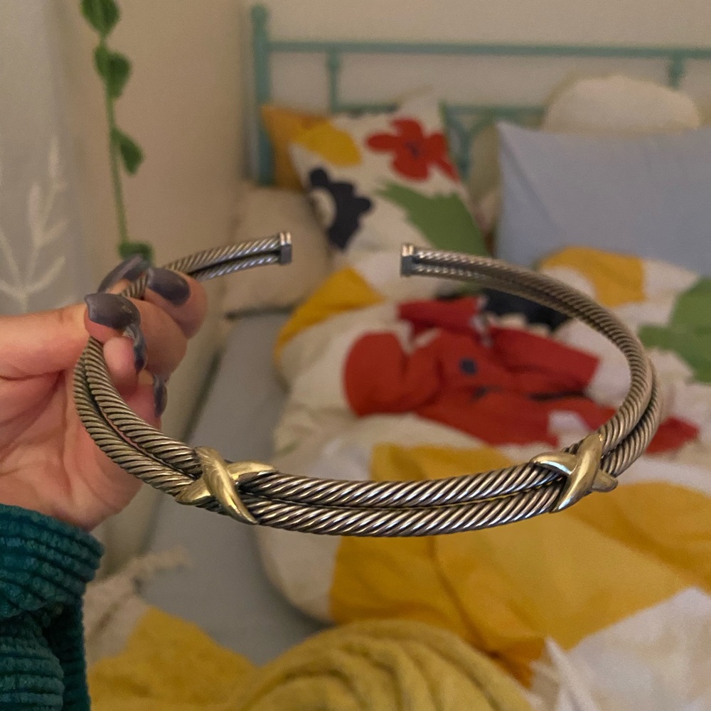 David Yurman Double X Choker